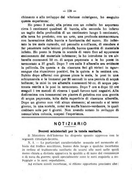 Giornale della Società italiana d'igiene