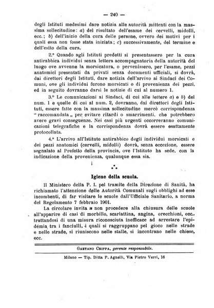 Giornale della Società italiana d'igiene