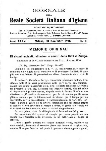 Giornale della Società italiana d'igiene