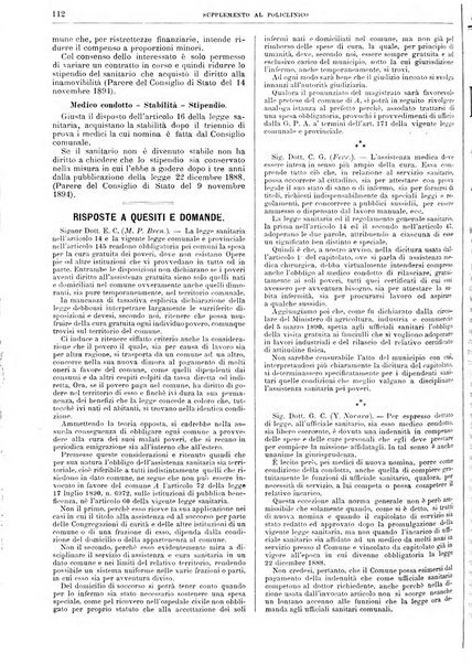 Supplemento al policlinico periodico di medicina, chirurgia ed igiene