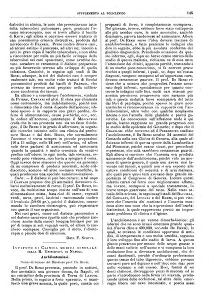 Supplemento al policlinico periodico di medicina, chirurgia ed igiene