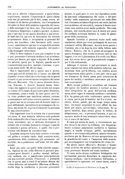 Supplemento al policlinico periodico di medicina, chirurgia ed igiene