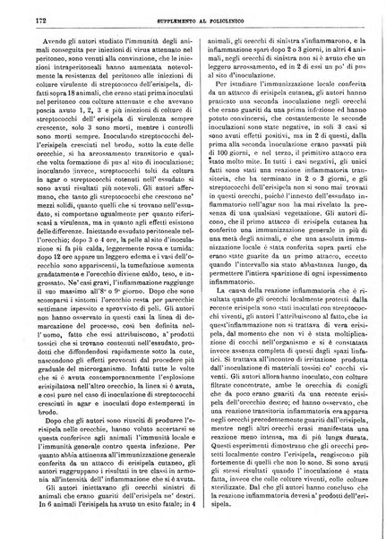 Supplemento al policlinico periodico di medicina, chirurgia ed igiene