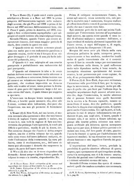 Supplemento al policlinico periodico di medicina, chirurgia ed igiene