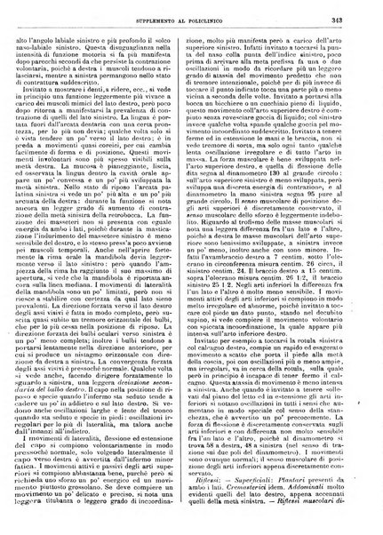 Supplemento al policlinico periodico di medicina, chirurgia ed igiene