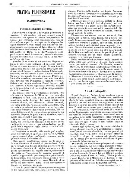 Supplemento al policlinico periodico di medicina, chirurgia ed igiene