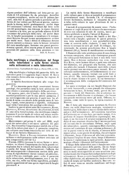 Supplemento al policlinico periodico di medicina, chirurgia ed igiene