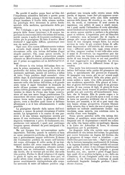 Supplemento al policlinico periodico di medicina, chirurgia ed igiene