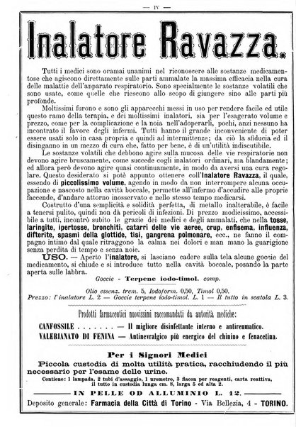 Supplemento al policlinico periodico di medicina, chirurgia ed igiene