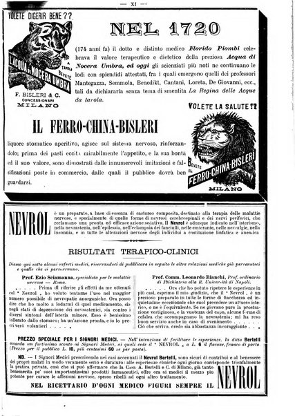 Supplemento al policlinico periodico di medicina, chirurgia ed igiene