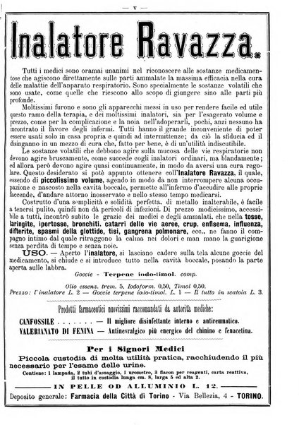 Supplemento al policlinico periodico di medicina, chirurgia ed igiene