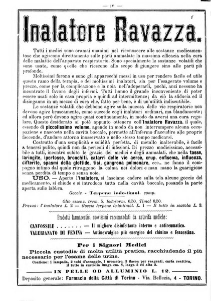 Supplemento al policlinico periodico di medicina, chirurgia ed igiene