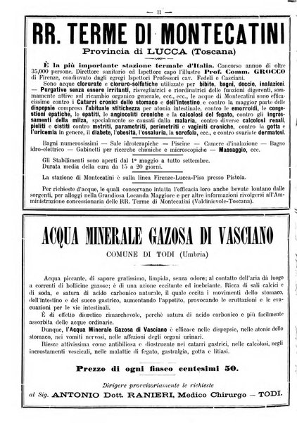 Supplemento al policlinico periodico di medicina, chirurgia ed igiene