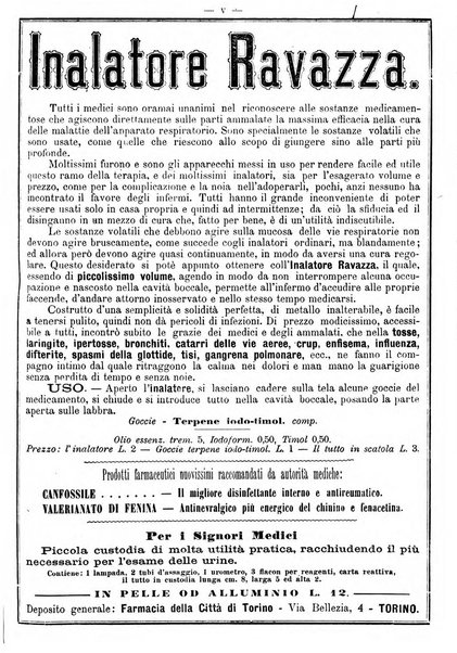 Supplemento al policlinico periodico di medicina, chirurgia ed igiene