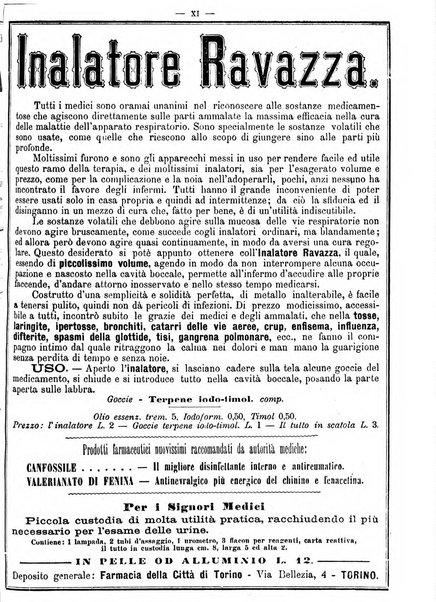 Supplemento al policlinico periodico di medicina, chirurgia ed igiene