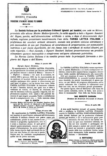 Supplemento al policlinico periodico di medicina, chirurgia ed igiene