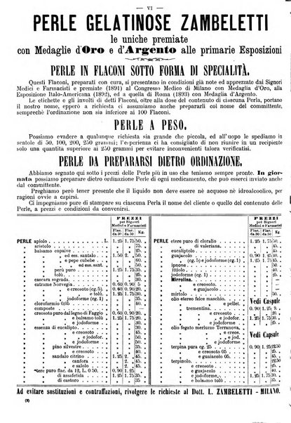 Supplemento al policlinico periodico di medicina, chirurgia ed igiene