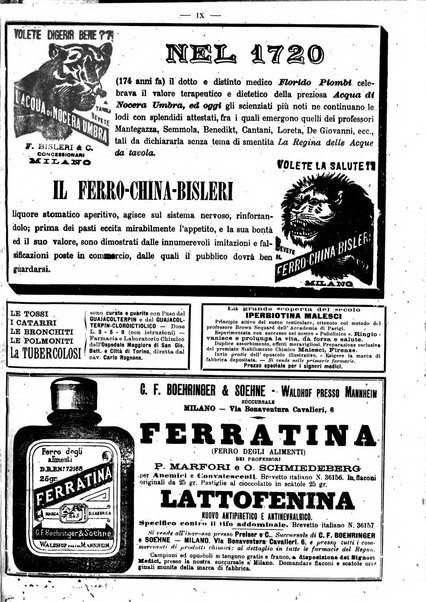 Supplemento al policlinico periodico di medicina, chirurgia ed igiene