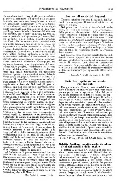 Supplemento al policlinico periodico di medicina, chirurgia ed igiene