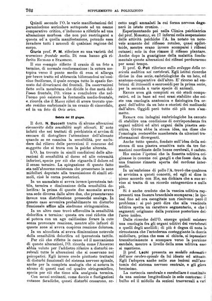 Supplemento al policlinico periodico di medicina, chirurgia ed igiene