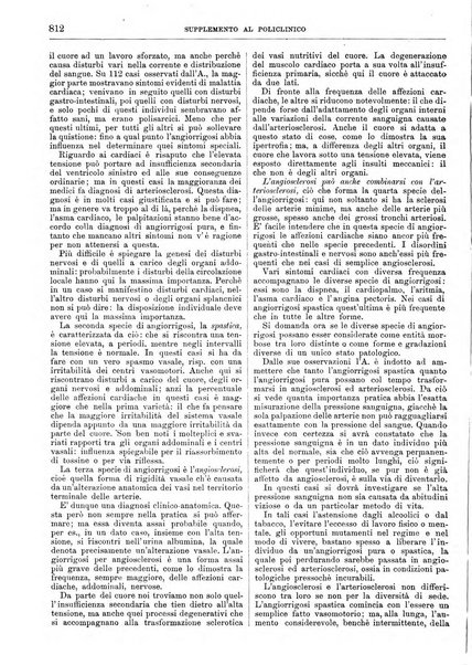 Supplemento al policlinico periodico di medicina, chirurgia ed igiene