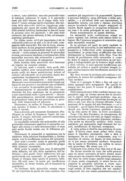 Supplemento al policlinico periodico di medicina, chirurgia ed igiene