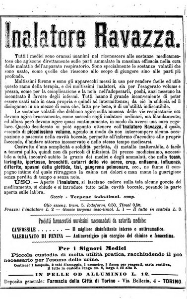 Supplemento al policlinico periodico di medicina, chirurgia ed igiene