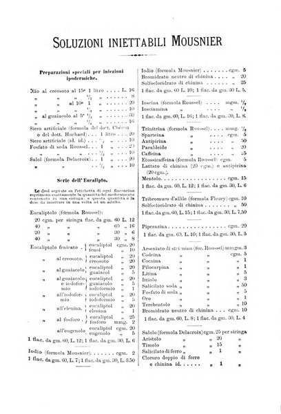 Supplemento al policlinico periodico di medicina, chirurgia ed igiene