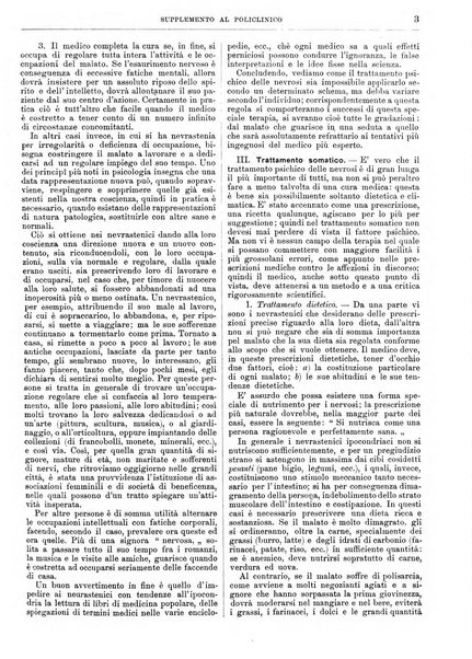 Supplemento al policlinico periodico di medicina, chirurgia ed igiene