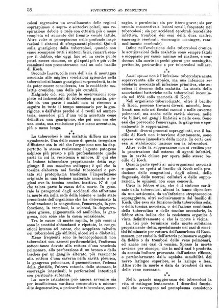 Supplemento al policlinico periodico di medicina, chirurgia ed igiene