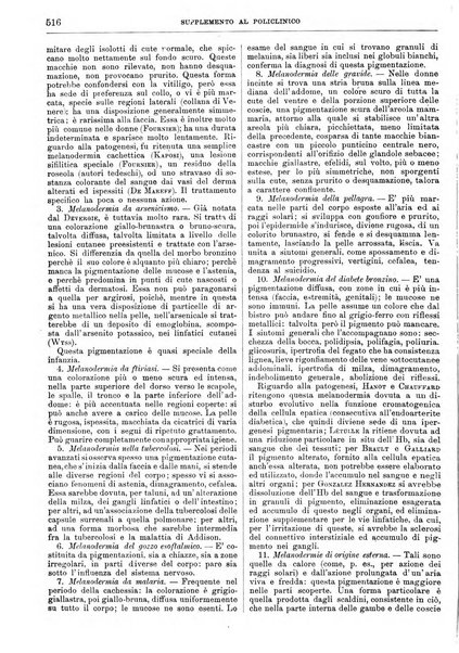 Supplemento al policlinico periodico di medicina, chirurgia ed igiene