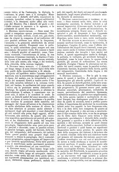 Supplemento al policlinico periodico di medicina, chirurgia ed igiene