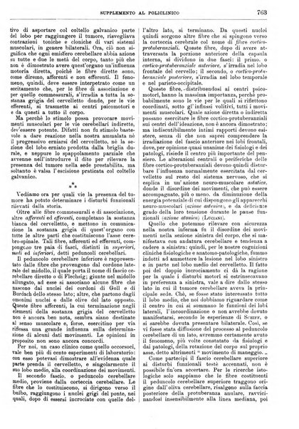 Supplemento al policlinico periodico di medicina, chirurgia ed igiene