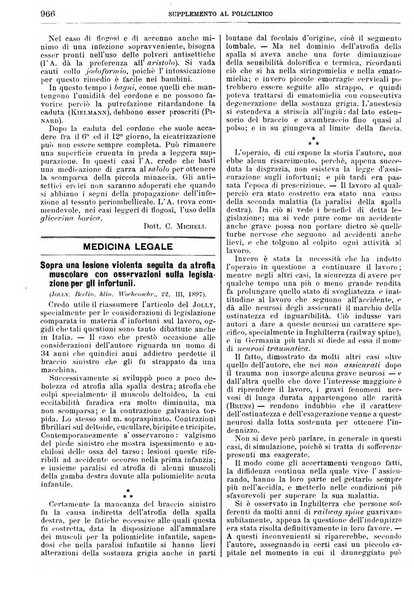 Supplemento al policlinico periodico di medicina, chirurgia ed igiene