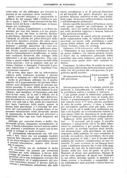 Supplemento al policlinico periodico di medicina, chirurgia ed igiene