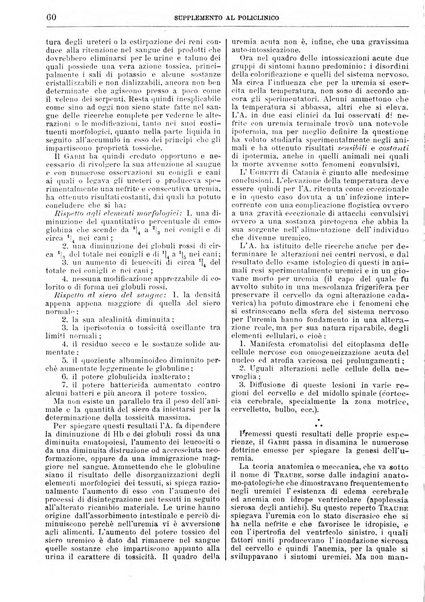 Supplemento al policlinico periodico di medicina, chirurgia ed igiene