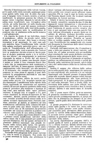 Supplemento al policlinico periodico di medicina, chirurgia ed igiene