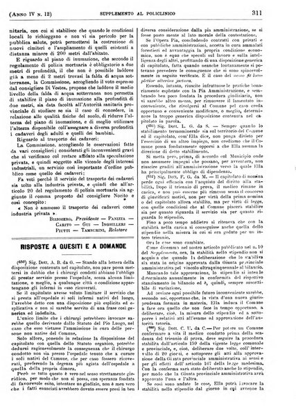 Supplemento al policlinico periodico di medicina, chirurgia ed igiene