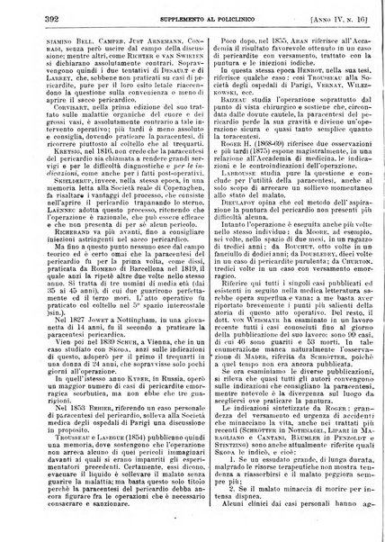 Supplemento al policlinico periodico di medicina, chirurgia ed igiene