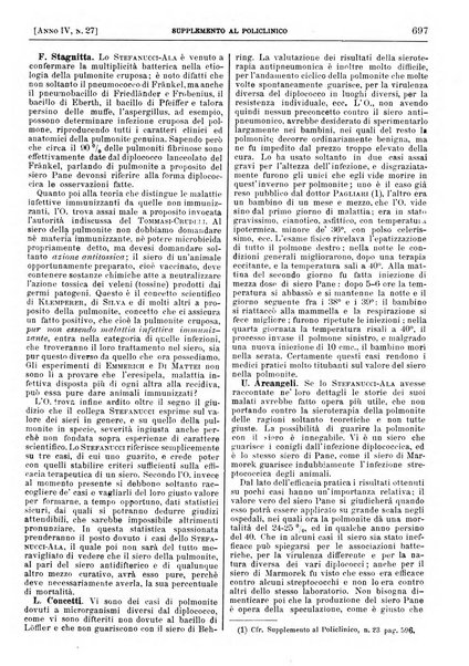 Supplemento al policlinico periodico di medicina, chirurgia ed igiene