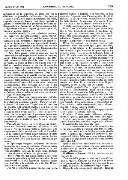 Supplemento al policlinico periodico di medicina, chirurgia ed igiene