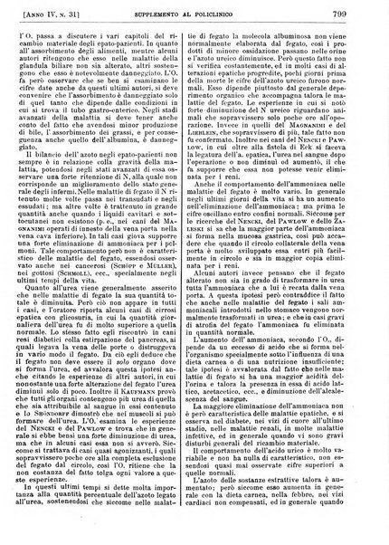 Supplemento al policlinico periodico di medicina, chirurgia ed igiene