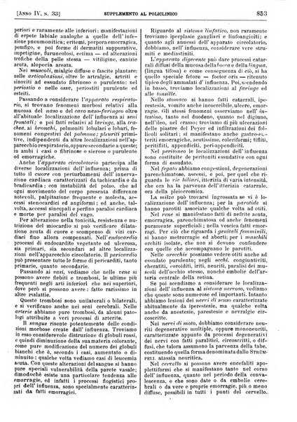 Supplemento al policlinico periodico di medicina, chirurgia ed igiene