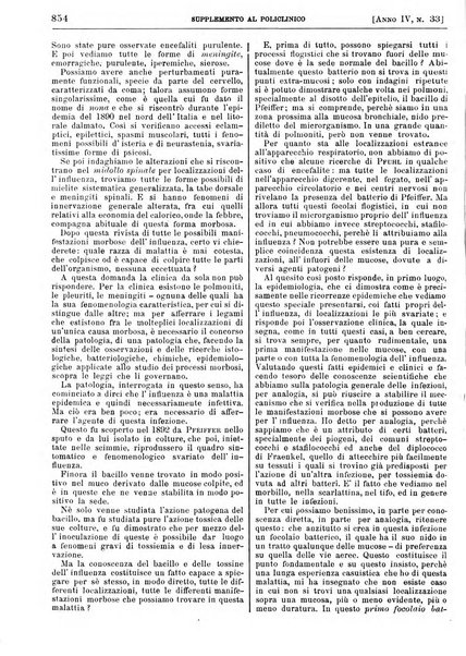 Supplemento al policlinico periodico di medicina, chirurgia ed igiene