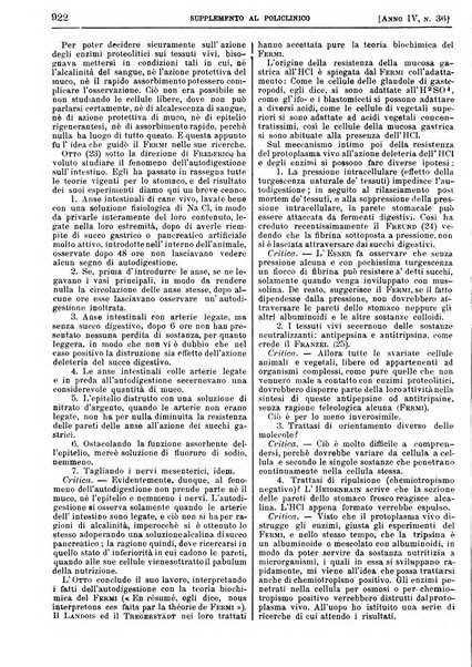 Supplemento al policlinico periodico di medicina, chirurgia ed igiene