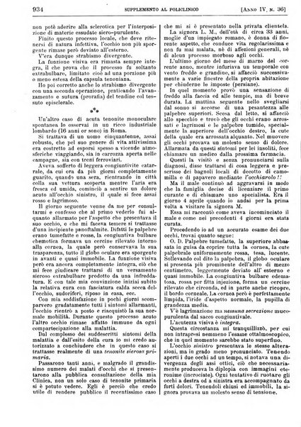 Supplemento al policlinico periodico di medicina, chirurgia ed igiene