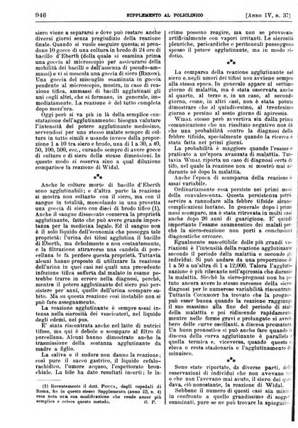 Supplemento al policlinico periodico di medicina, chirurgia ed igiene