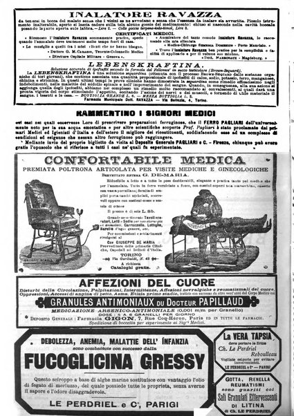 Supplemento al policlinico periodico di medicina, chirurgia ed igiene