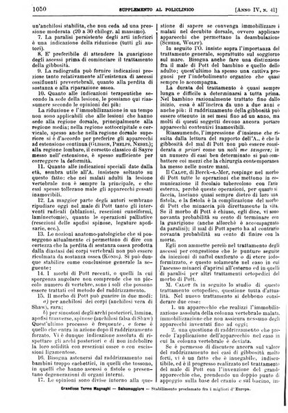 Supplemento al policlinico periodico di medicina, chirurgia ed igiene