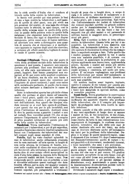 Supplemento al policlinico periodico di medicina, chirurgia ed igiene